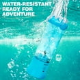 thumbnail image 5 of Portable Blender,270 Watt for Shakes and Smoothies Waterproof Blender USB Rechargeable with 20 oz BPA Free Blender Cups with Travel Lid. (Blue, 20 oz), 5 of 8