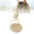 thumbnail image 3 of p>Jouet de Chat à Ressort à Spirale, Griffoir de Base Debout Jouet Interactif pour Chat Intéressant Haute Élasticité pour l'Intérieur/p>, 3 of 7