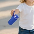 thumbnail image 5 of Linkidea Water Bottle Sleeve Compatible with Thermos FUNTAINER Tritan 16oz, Steel 12oz, Kids Bottle Holder Bag with Name Tag, Navy Blue, 5 of 6