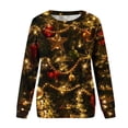 thumbnail image 2 of Patlollav Christmas Tops for Ladies,Womens T-Shirt Long Sleeve Pullover Tops Gift, 2 of 6