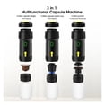 thumbnail image 4 of Electric Portable Capsule Coffee Machine Heating Espresso Machine For Car Home 3in1 Capsule Powder Travel Outdoor Coffee Maker ,Portable, 4 of 6