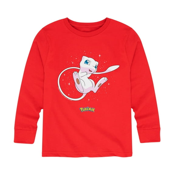 Pokémon - Starry Mew - Youth Long Sleeve Graphic T-Shirt