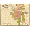 thumbnail image 2 of Rickon 14x12 White Modern Wood Framed Museum Art Print Titled - Little Rock Arkansas Landowner - Rickon 1888, 2 of 4