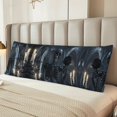 thumbnail image 6 of Halloween Body Pillow Cover, Halloween Gothic Skull Rose A Halloween Decorations Body Pillow Cases with Zipper Soft Smooth Skin Friendly Long Pillow Case 20x60 inches, 1Pc, 6 of 7