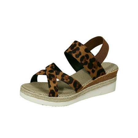 

Facrlt Women s Summer Vintage Sandals Non-slip Sweat Proof Smell Proof Summer Going out Sandals