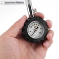 thumbnail image 3 of Unique Bargains 1 Pcs Universal Tire Pressure Gauge 0-60PSI 1.97Inch Digital Pressure Gauge with Wheel Cover Tyre Air PSI Meter for Motorcycle SUV Truck, 3 of 6