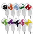 thumbnail image 4 of 10 fundas protectoras para cabezas de hierro de golf, para wedges de golf y números Blanco, 4 of 5