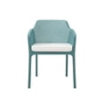 thumbnail image 1 of Silla Alterego Tampico apilable con brazos Azul turquesa, 1 of 4