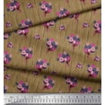 thumbnail image 3 of Soimoi Poly Georgette Fabric Flower Artistic Decor Fabric Printed Yard 42 Inch Wide, 3 of 3