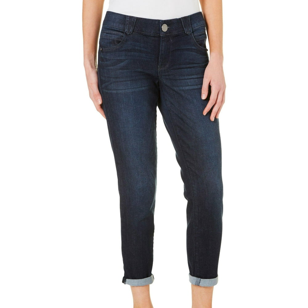 Democracy Democracy Womens Absolution Roll Cuff Denim Jeans