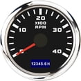 thumbnail image 1 of 52mm Pointer Tachometer 0-3000/ 4000 RPM With LCD Hour Meter For Car Boat Yacht Waterproof Tachometer Gauge With Red Backlight ,Easy to Calibrate, 1 of 7
