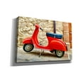 thumbnail image 2 of Epic Graffiti 'Vespa Rossa' by IMB, Canvas Wall Art, 18"x12", 2 of 8