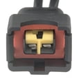 thumbnail image 3 of CarLights360 For Ford E-150/250 Econoline 1997 1998 1999 2000 2001 2002 Brake Pressure Switch Connector | Plastic | Metal Contact Terminal | Blade Terminal | Push On | Rectangle | 3U2Z14S411ATA, 3 of 6