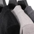 thumbnail image 6 of Women's Oversized Pullover Sweatshirt, Long Sleeve Fleece Lined Crewneck, Loose Fit Warm Casual Top, Plus Size Streetwear Sweatshirt Black XXL, 6 of 9