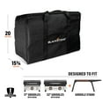 thumbnail image 4 of Blackstone Carry Bag for 17" or 22" Griddle, Hood & Stand, 4 of 8