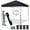 Black, variant on 6x6 Pop Up Canopy Easy Set-up Tent, Portable Outdoor Canopy Instant Tent, Heavy Duty Commercial Gazebo with Wheeled Carry Bag & 4 Sandbags for Home, Party & Outdoor Activities