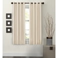 thumbnail image 5 of Zenna Home Jardin Faux Silk Thermal-Lined Energy Window Panel, 5 of 6