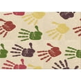 thumbnail image 1 of Ahgly Company Machine Washable Indoor Rectangle Transitional Golden Blonde Gold Area Rugs, 2' x 4', 1 of 7