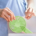 thumbnail image 3 of AZXY Handheld Fan,Portable Fan,Handheld Fans Mini,Usb Battery Operated Personal Portable Fan for Travel Outdoors on Clearance,Green, 3 of 8