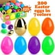 thumbnail image 3 of Huevos de Pascua de plástico SURCVIO, paquete de 200 con 6 huevos de oro sorpresa, 3 of 6