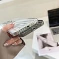 thumbnail image 4 of Vertical Grain Transparente Color + lens Film Phone Case Adecuado Para IPhone 11 12 13 14 PRO MAX X XR 7 8 Plus, 4 of 4