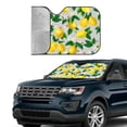thumbnail image 4 of Disketp Windshield Sun Shade, Car Sun Shade For Front Window Lemon1 Sunshades Sun Visor Protector Blocks Uv Rays Foldable, 4 of 9