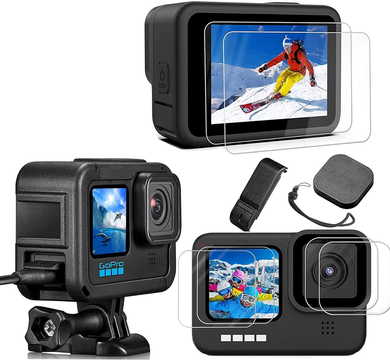 GoPro HERO10 Action Camera Bundle with 64GB Card, 50 Piece Accessory Kit and 2 Batteries - Walmart.com GoPro HERO10 Action Camera Bundle with 64GB Card, 50 Piece Accessory Kit and 2 Batteries - Walmart.com