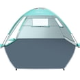 thumbnail image 1 of Carpa de playa Glymnis BT-SD01 para 2 a 3 personas UPF50+, color verde, 1 of 8