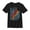 Black, variant on Boy's Star Wars Millennium Falcon Rainbow Graphic Tee Charcoal Heather Medium