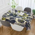 thumbnail image 2 of Yayeee Tablecloths 54" x 72" Rectangle Wrinkle Resistant Party Table Cover, Green Floral, 2 of 8