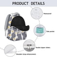 thumbnail image 4 of "Fashionable Sunflower Floral Backpack for Women - Large Capacity Waterproof College Backpack with Laptop Pocket, Cute Wildflowers Design School Bag for Teen Girls, Comfortable Shoulder Straps", 4 of 6