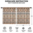 thumbnail image 2 of Blackout Kids Curtains,Boho Bohemia Geometric Line Art Childrens Insulated Curtains Set Of 2,Bedroom Essentials,Toddler Room Decor 52"x63"(132x160cm), 2 of 4