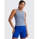thumbnail image 2 of Remera sin costuras CRZ YOGA sin mangas con espalda nadadora, talle chico, 2 of 5