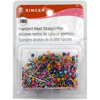 Pearlized Head Straight Pins, Size 24, 300pk