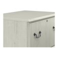 thumbnail image 4 of Bush Furniture Saratoga 2 Drawer Lateral File Cabinet, Linen White Oak, 4 of 7
