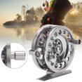 thumbnail image 4 of Outdoor Metal Ice Fishing Rod Front Wheel Right Hand Reel with Brake Accessory60(with guides), 4 of 6
