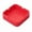 🍒 Watermelon Red_Hot#9320, variant on Silicone Ashtray High Temperature Resistant • 8x8x2.3cm • Dishwasher • Lightweight Portable Design • Easy Clean Heatproof Smokeless Tray – 1 Pack