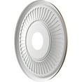 thumbnail image 4 of Ekena Millwork 16"OD x 3 1/2"ID x 1"P Berkshire Thermoformed PVC Ceiling Medallion (Fits Canopies up to 7"), Universal Aged Metallic Rust, 4 of 10