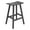 Gray, variant on Florence Outdoor 29" HDPE Plastic Saddle Seat Barstool in Navy Blue