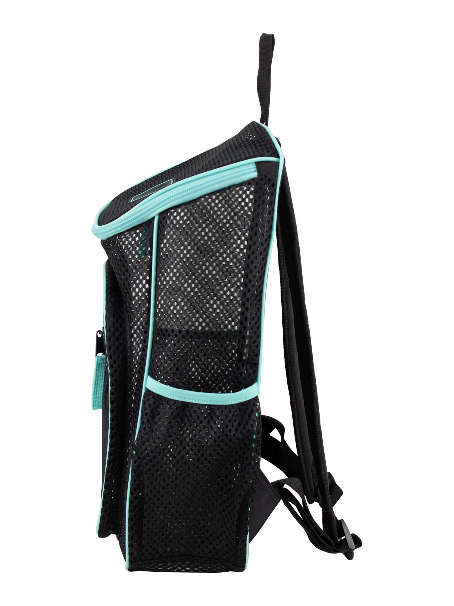 Eastsport Myth Pro Top Loader Mesh Backpack, Black/Pool Blue