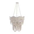 thumbnail image 4 of TOV Furniture Porto Ivory Beaded Chandelier, 4 of 7