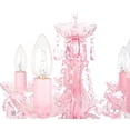 thumbnail image 2 of Tadpoles Mini Lustre 4 Ampoules, Rose, Lot de 1, 2 of 5