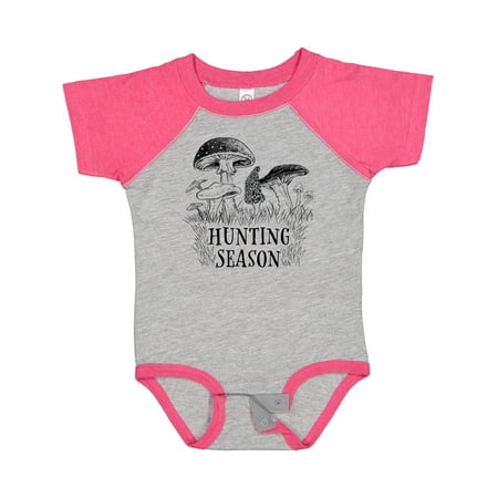 

Inktastic Hunting Season with Mushrooms Gift Baby Boy or Baby Girl Bodysuit
