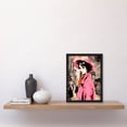 thumbnail image 2 of Retro Aesthetic Vintage Fashion Woman in Street Artwork Framed Wall Art Print A4, 2 of 4