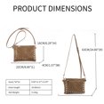 thumbnail image 2 of Sunyuer Punk Style Rivet Small Square Shoulder Bag - Crossbody Commuter Handbag with Dual Pockets, Portable and Stylish, 2 of 6