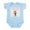 Sky Blue, variant on CafePress - Mommy, Daddy Monkey(Pink) Infant Bodysuit - Baby Light Bodysuit, Size Newborn - 24 Months