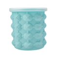 thumbnail image 4 of Cubo de hielo de silicona 2 en 1, soporte para hielo, Cubo de champán redondo con tapa, cubo enfriador de vino para cafetería, fiesta, boda, eventos, L, 4 of 8