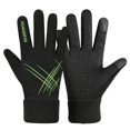 thumbnail image 1 of Guantes de montar para hombre de otoño e invierno, guantes antidesgaste y de terciopelo, guantes deportivos, guantes para mujer resistentes al frío y a las salpicaduras de agua, con pantalla táctil, 1 of 6