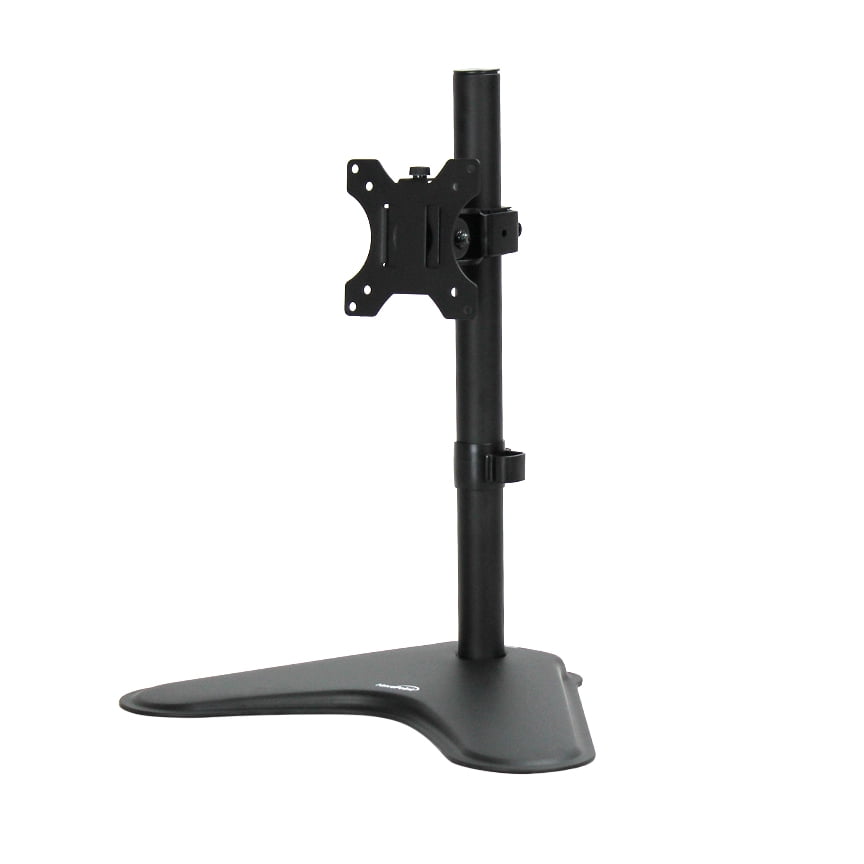 NavePoint Adjustable Single LCD Monitor Stand Desk Mount Free Standing ...