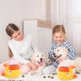 thumbnail image 4 of Pet Interactive Toy Automático Alimentador Duck No Slip Con Pulgas Amarillo, 4 of 8
